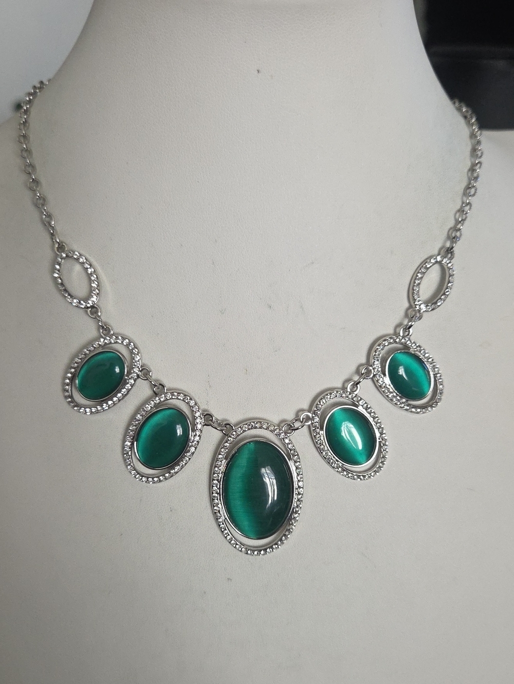 Paparazzi A Beam Come True Green Necklace NWT